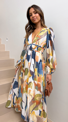 Brylee Maxi Dress - Multi Print
