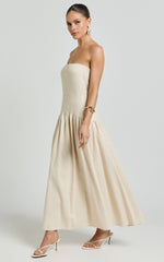 Seven Wonders - Danica Midi Dress in Latte