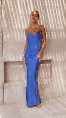 Gisella Maxi Dress - Cobalt Blue