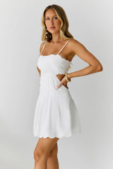 Sunny Daydreams Mini Dress White