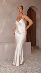 Gisella Maxi Dress - Champagne