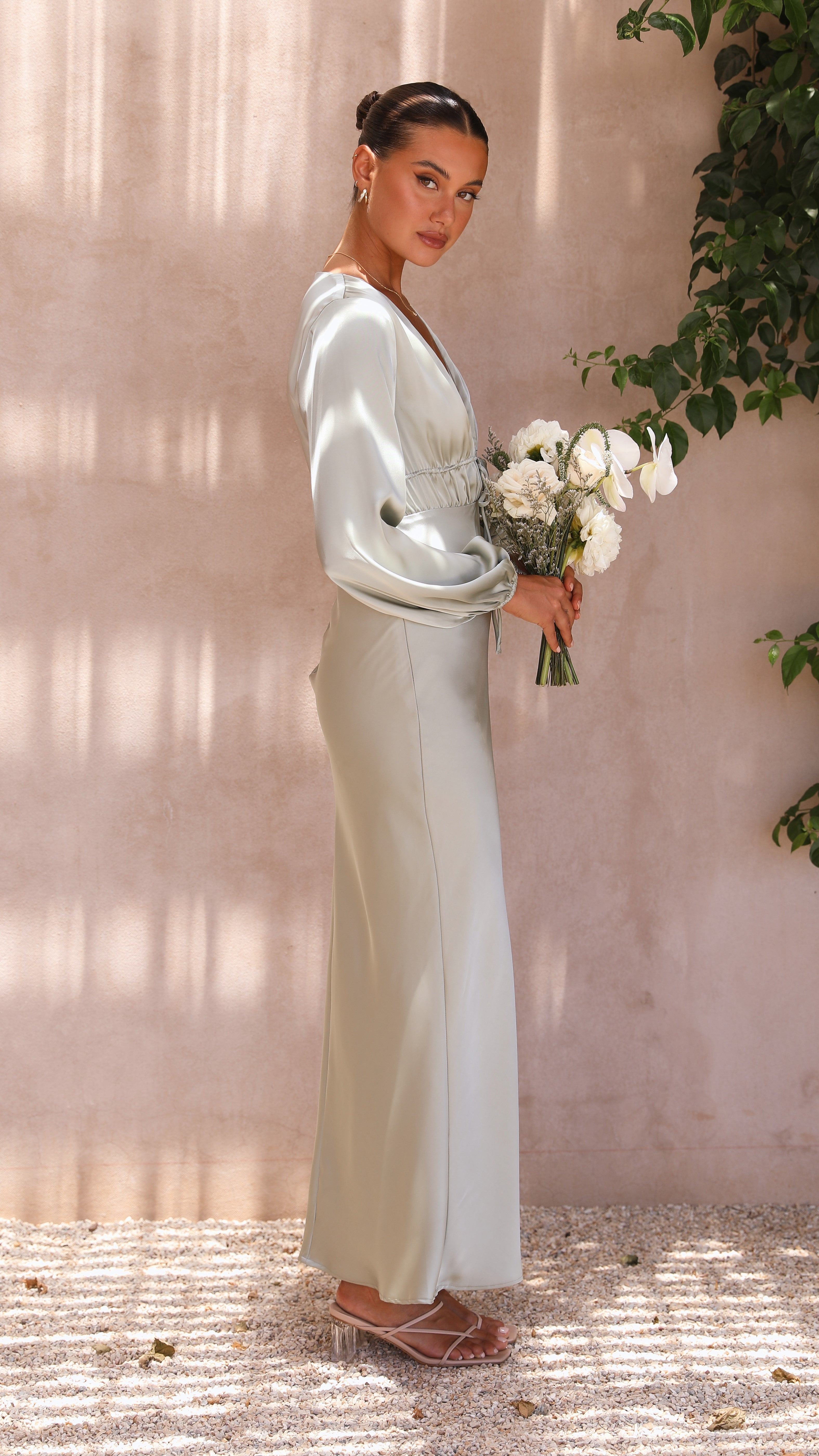Amara Maxi Dress - Olive