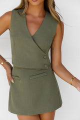 Selestia Top Khaki