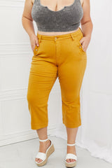 Judy Blue Jayza Straight Leg Cropped Jeans
