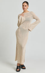 Seven Wonders - Poppi Midi Dress in Sand