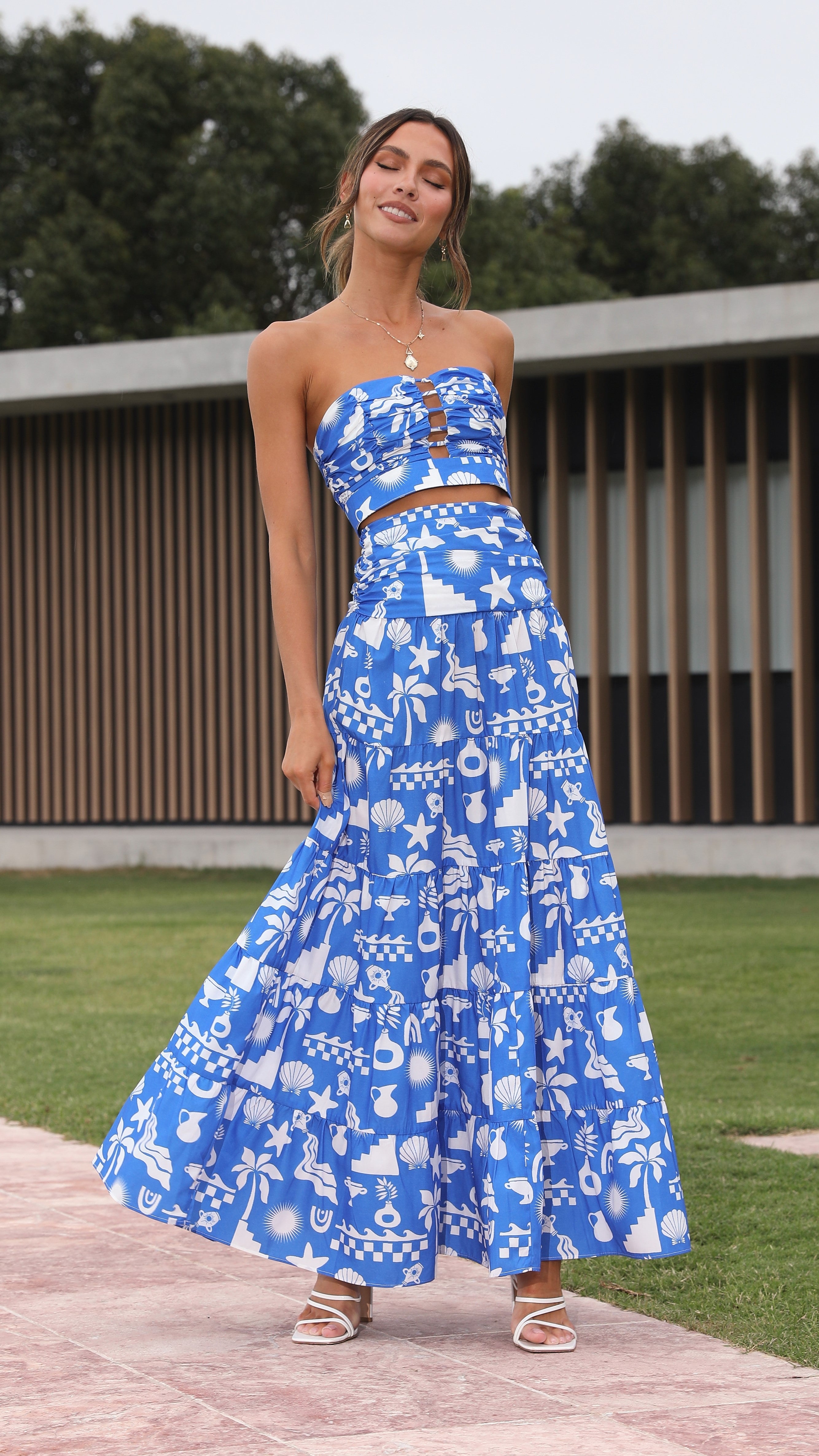 Cove Top - Blue Print