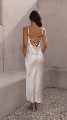 Keira Maxi Dress - Champagne