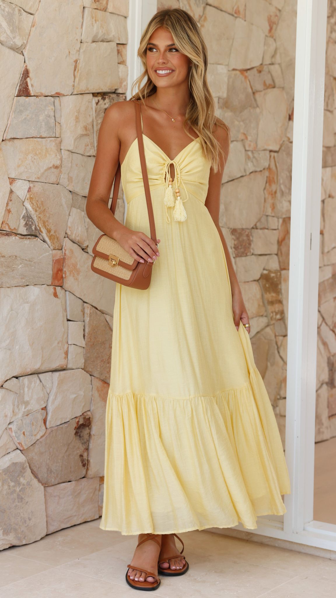 Dabney Maxi Dress - Soft Yellow
