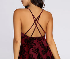 Fall For Floral Skater Dress