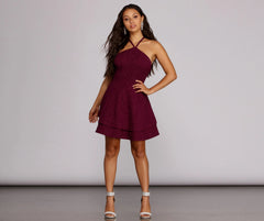 Living For The Glam Glitter Dress