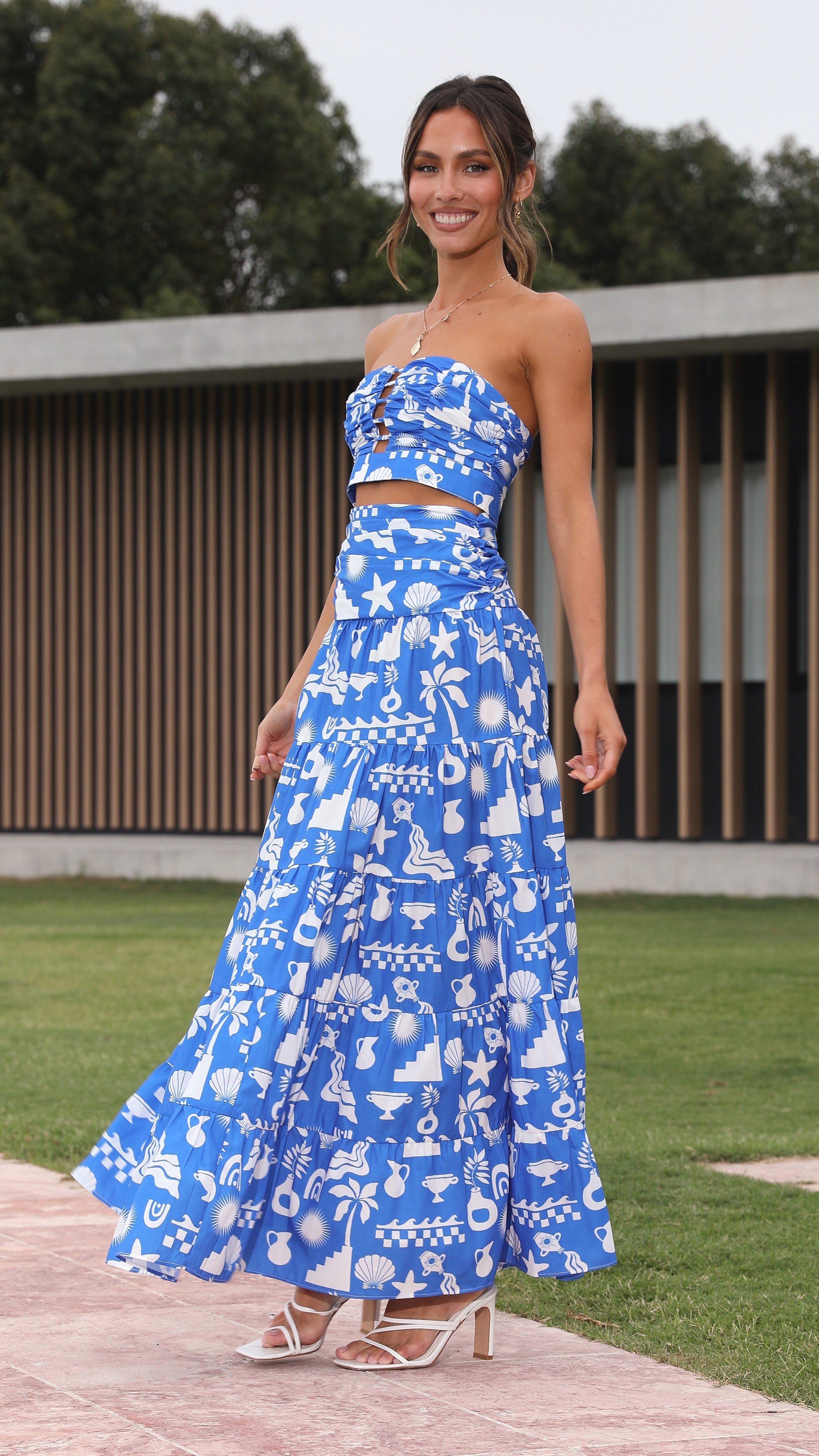 Cove Top - Blue Print