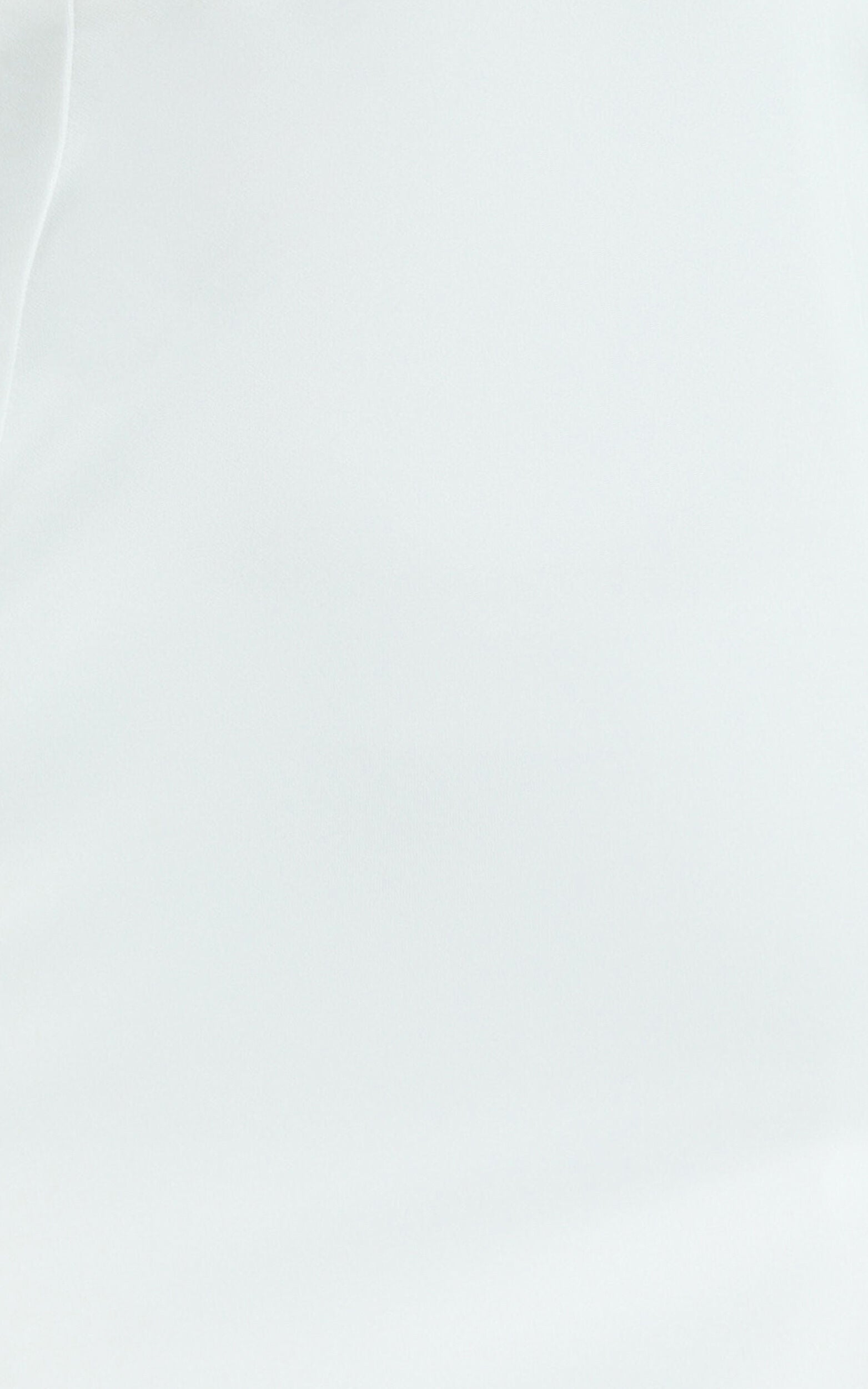 Miranda Maxi Dress - Plunge Halter Fit And Flare Dress in Off White