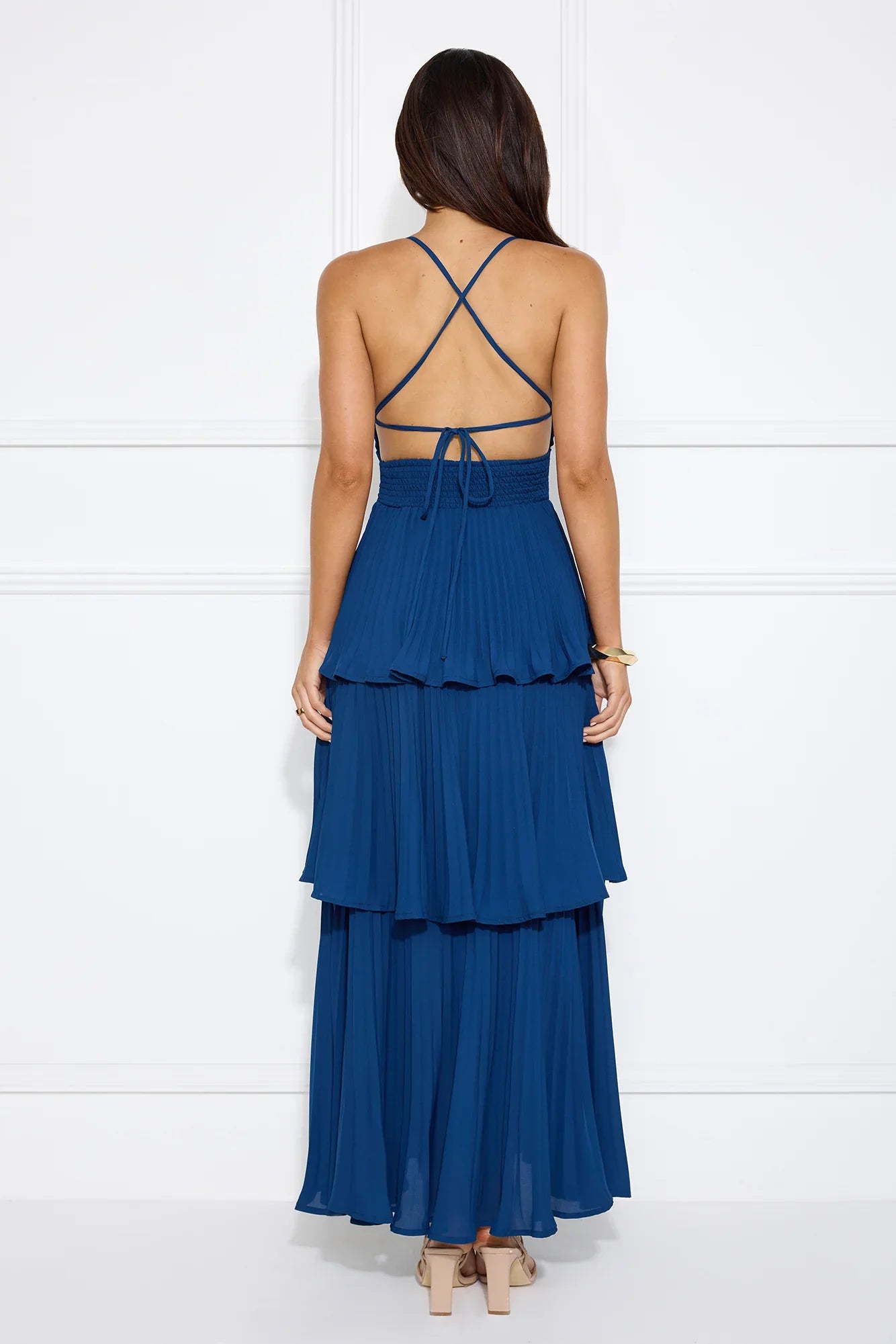 Fashionably Ever After Maxi Dress Navy