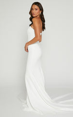 Vows For Life Bridal Gown - Strapless Mermaid Gown in White