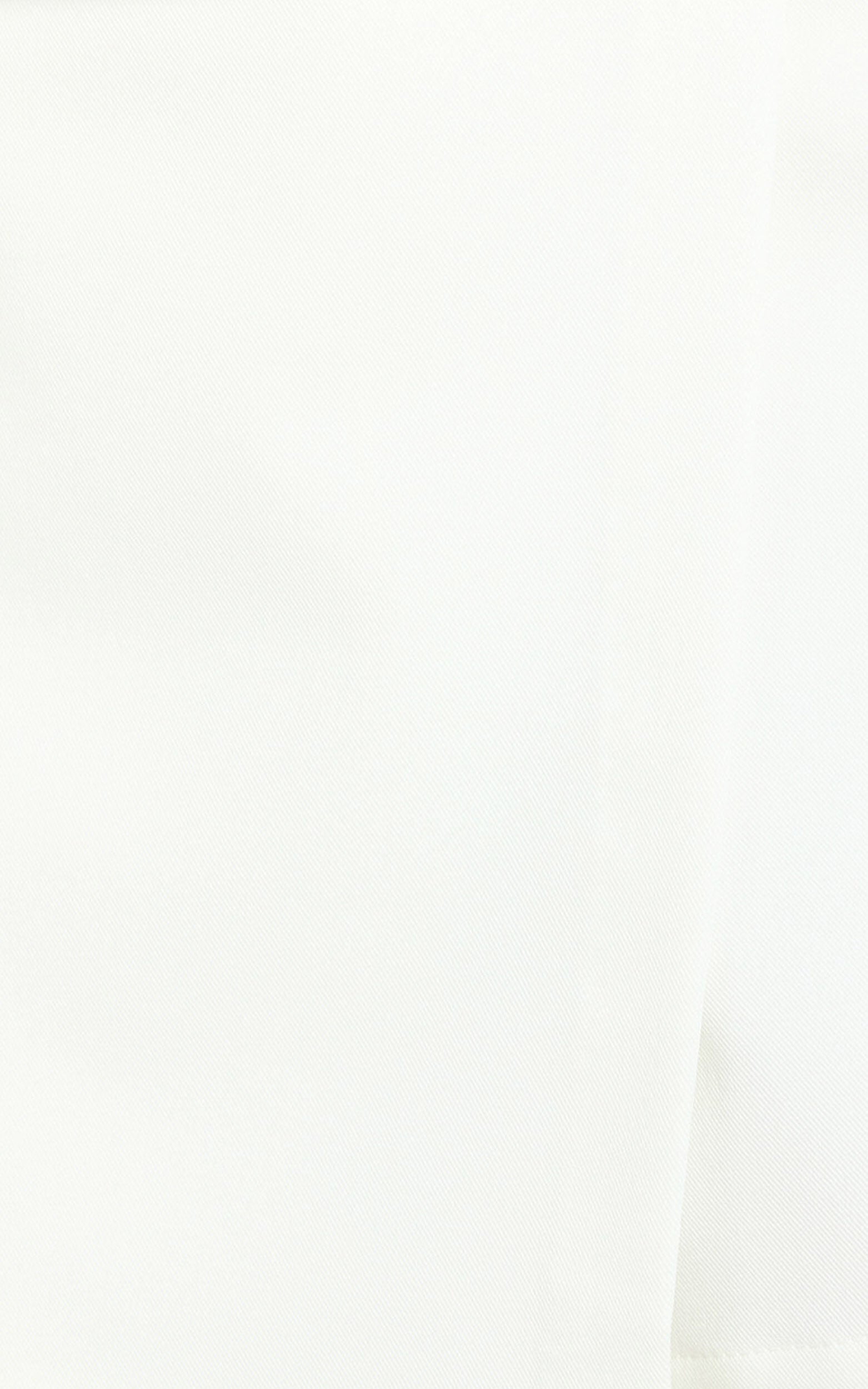 Tyler Skort - High Waisted Adjustable Tie Crossover Skort in Off White