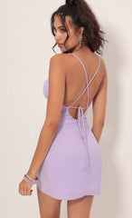 Chiffon Dress in Lavender