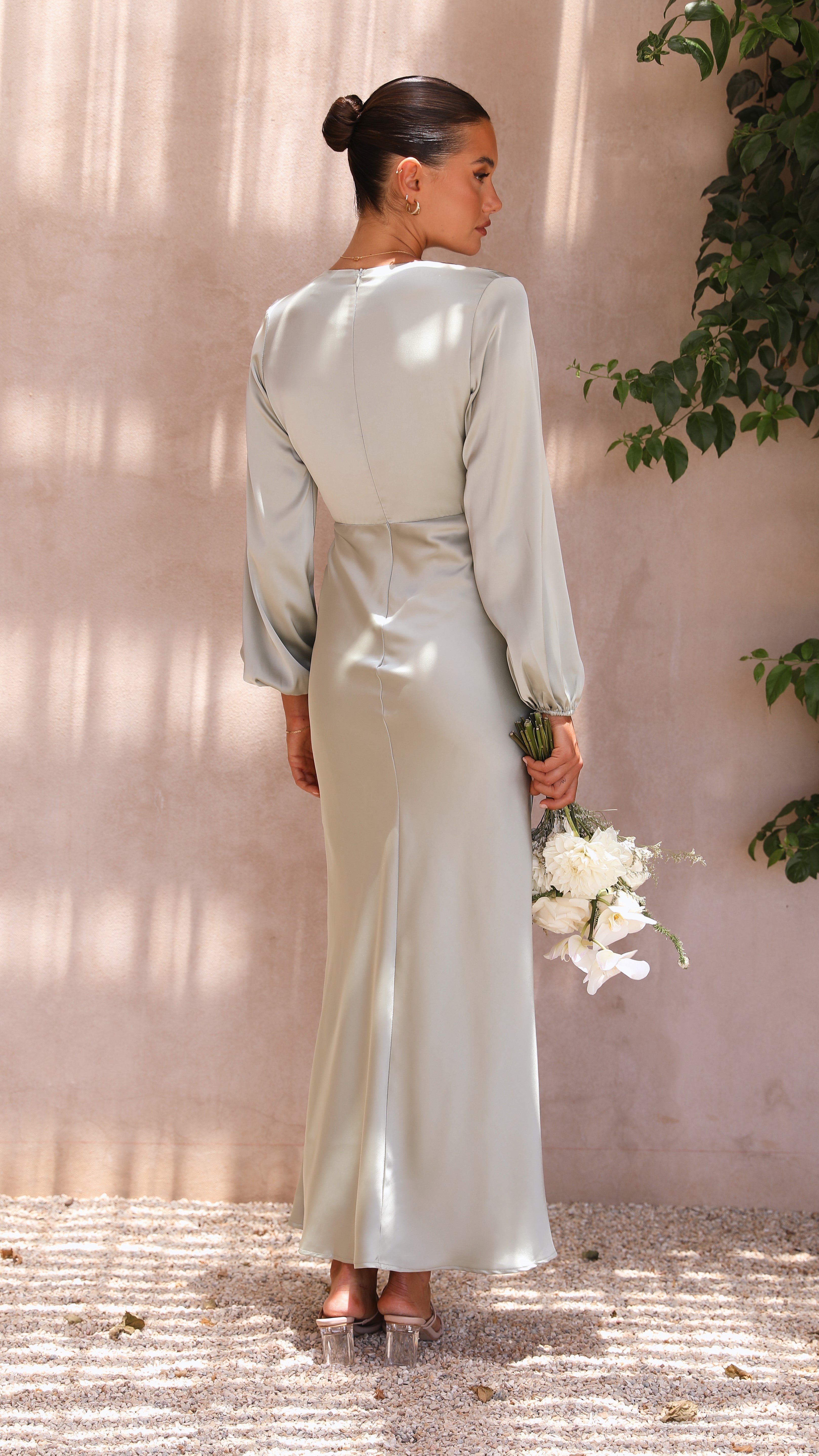 Amara Maxi Dress - Olive