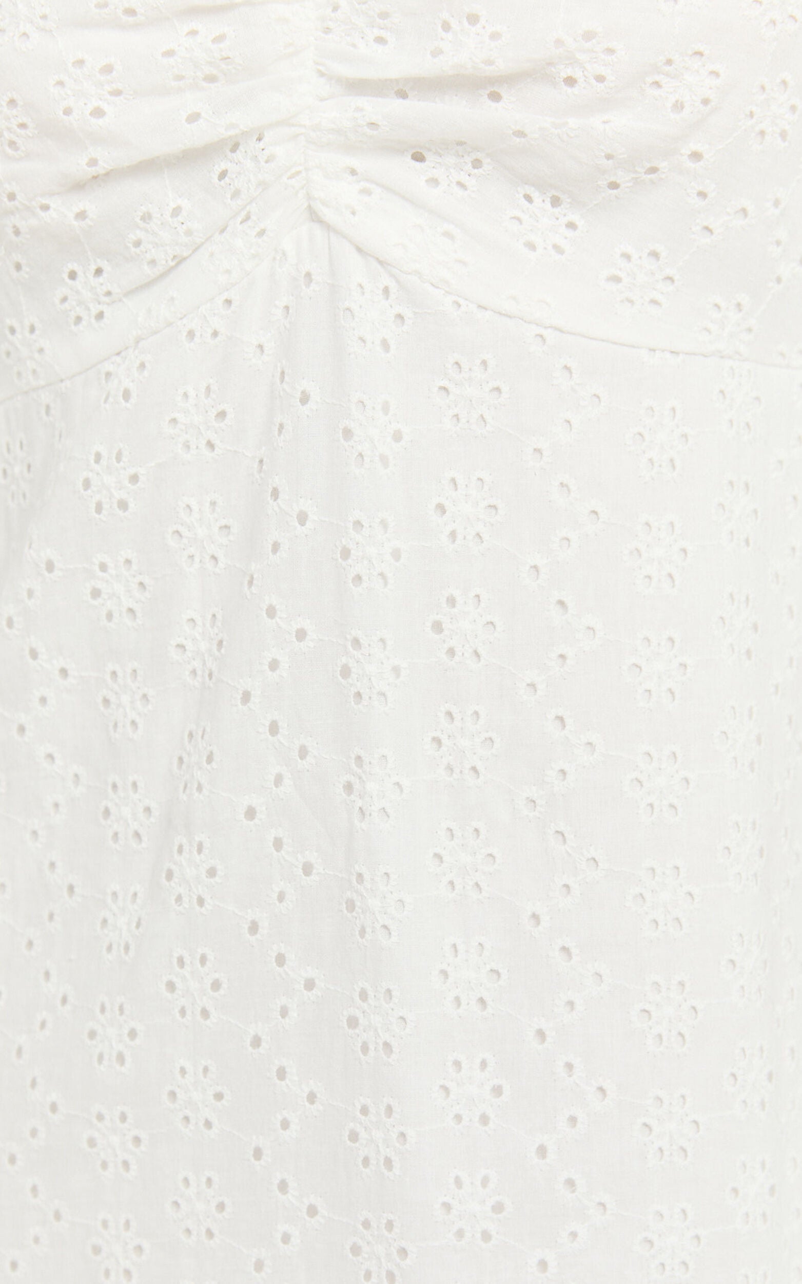 Erlinda Mini Dress - Tie Front Cut Out Detail Mini Dress in White