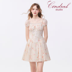 Primrose pink mini dress